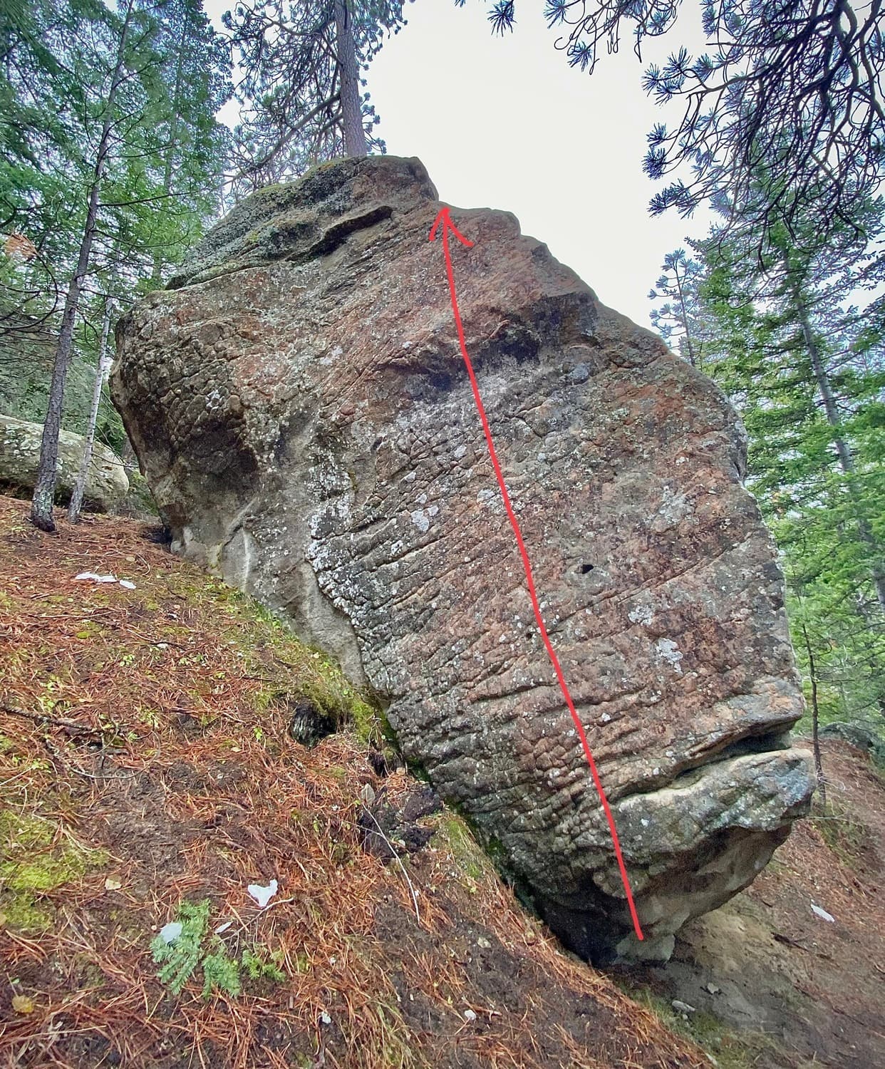 Photo of Sad Face Boulder