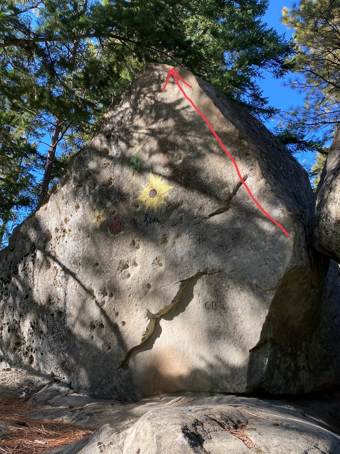 Photo of Happy Tree Boulder