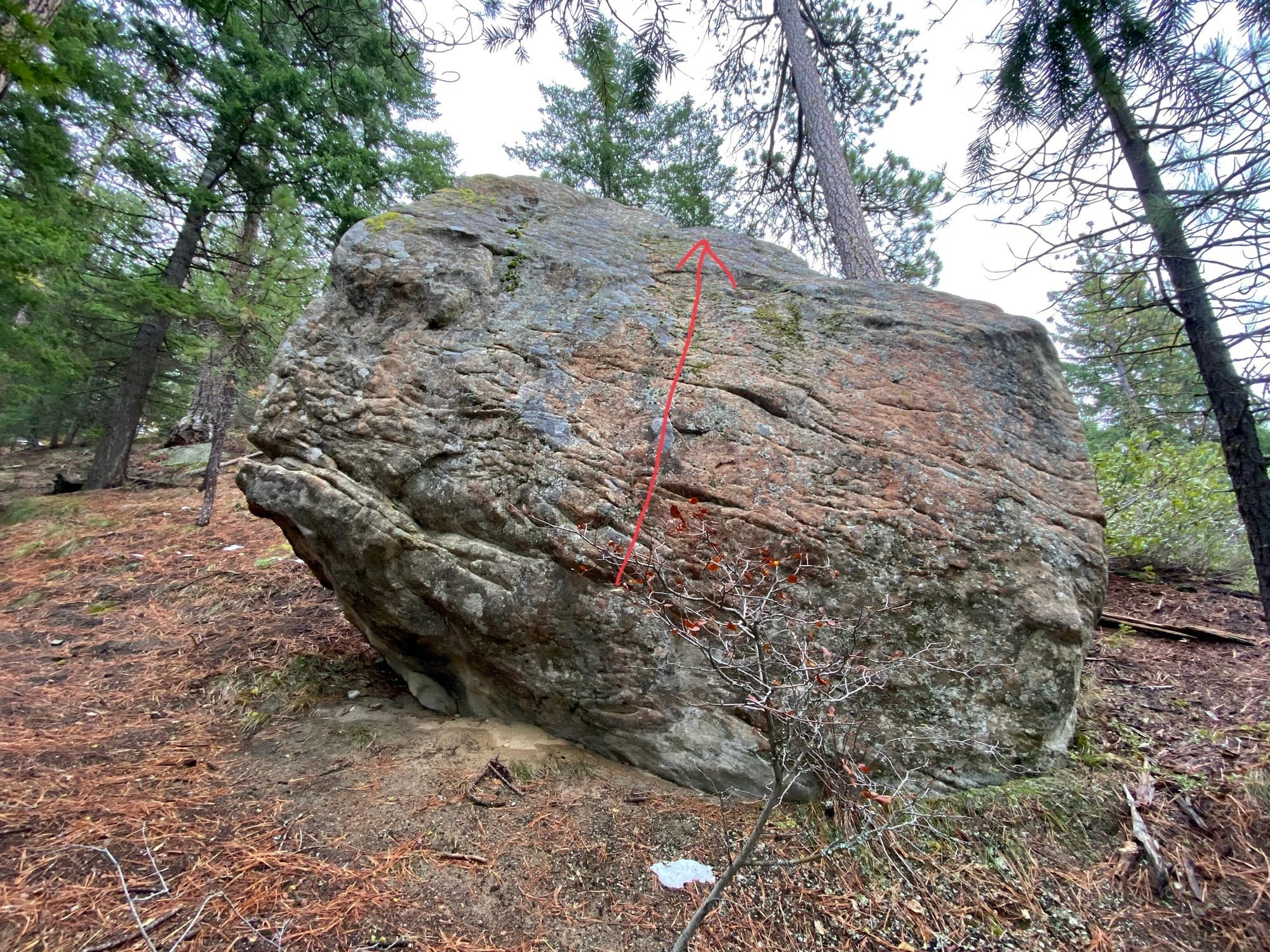 Photo of Sad Face Boulder