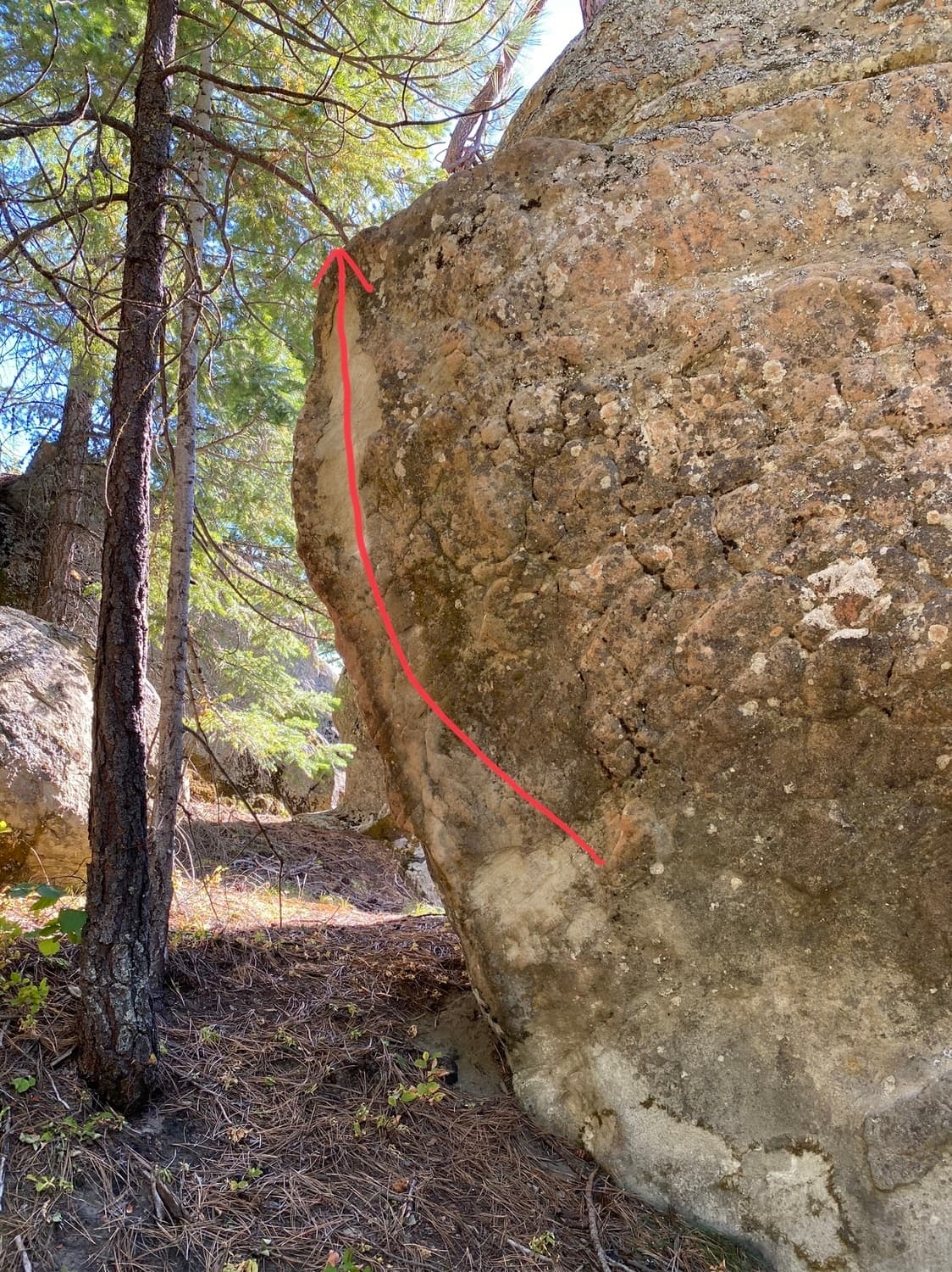 Photo of Sad Face Boulder