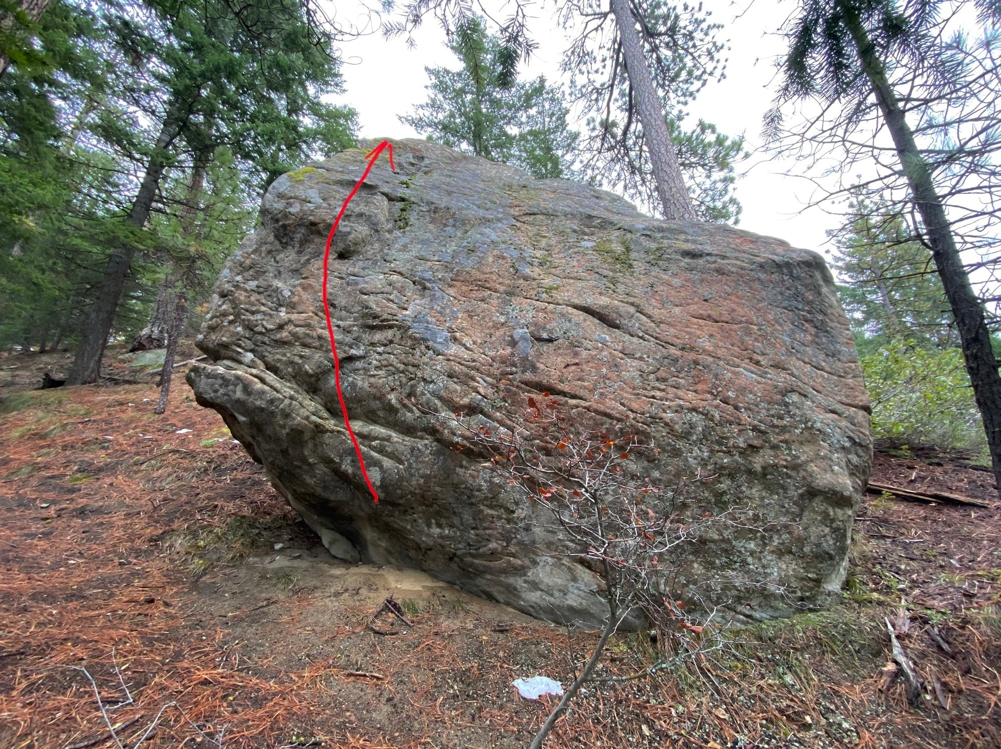 Photo of Sad Face Boulder
