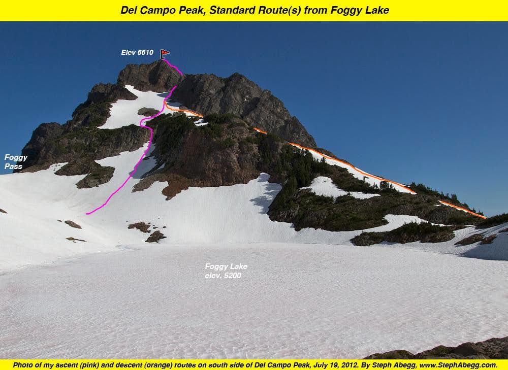 Photo of Del Campo Peak
