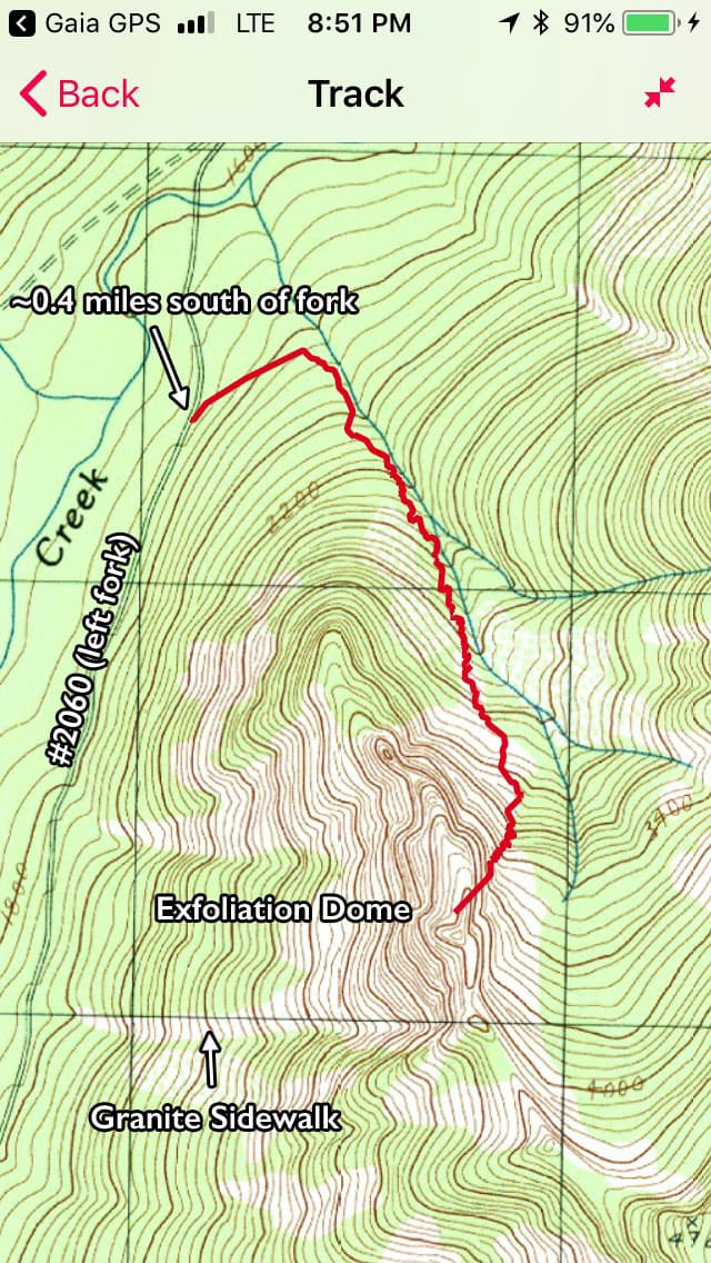 Photo of Exfoliation Dome