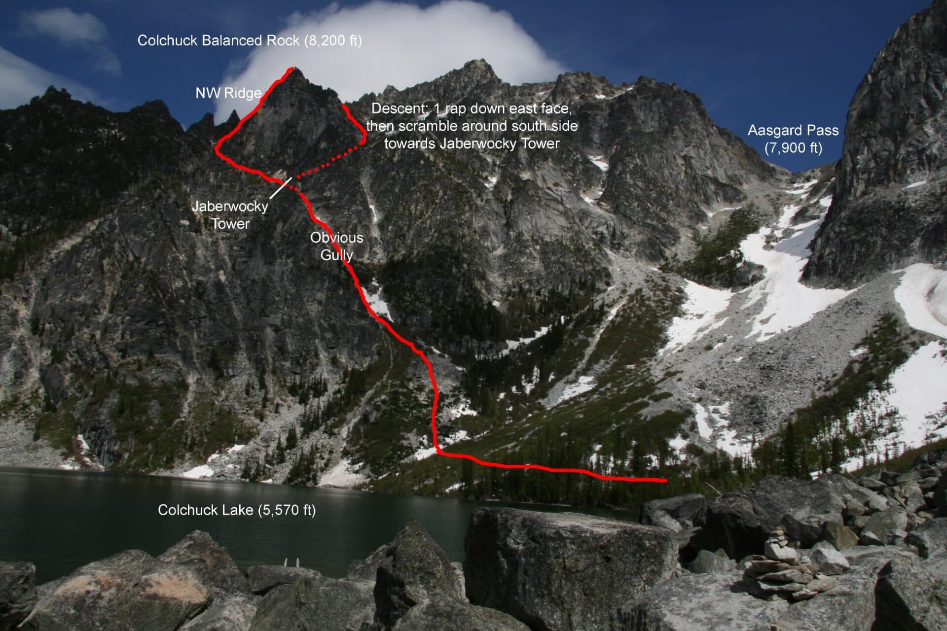 Photo of Colchuck Balanced Rock